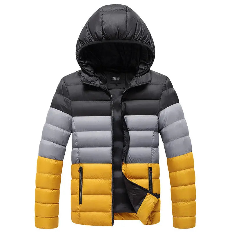 Thick Warm Jacket Casual Trendy Brand Down Padded Jacket - GimmeWarehouse