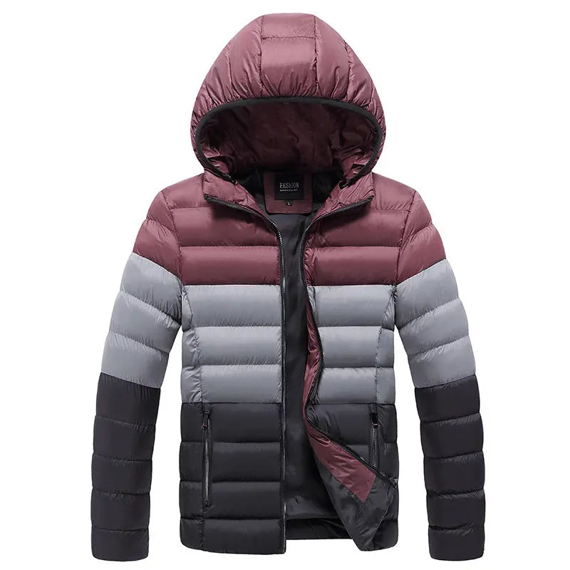 Thick Warm Jacket Casual Trendy Brand Down Padded Jacket - GimmeWarehouse