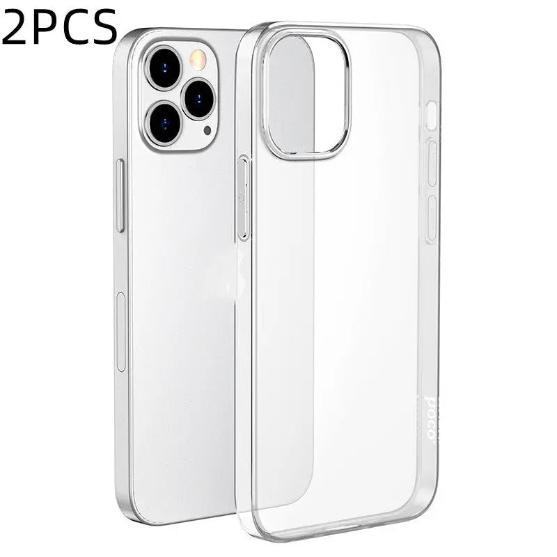 Transparent Phone Case TPU High Purity Phone Case - GimmeWarehouse