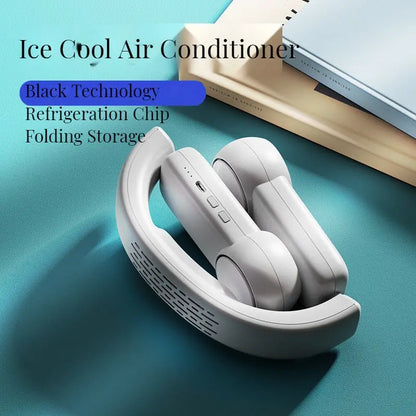 USB Mini Lazy Cooling Hanging Neck Fan - GimmeWarehouse