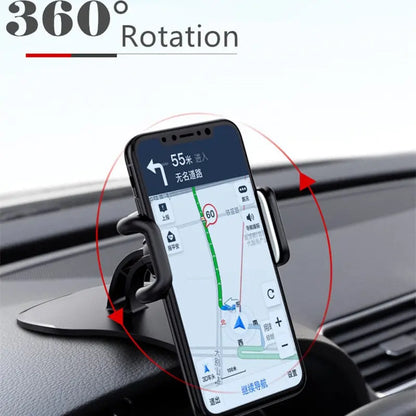 Universal Dashboard Car Phone Holder Easy Clip Mount Stand GPS Display Bracket Car Holder Support For iPhone 8 X Samsung XiaoMi - GimmeWarehouse