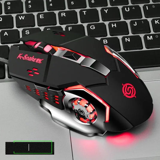 Viper Q5 USB Wired 4 Grades DPI 6 Buttons Online Games Competitive Mouse - GimmeWarehouse