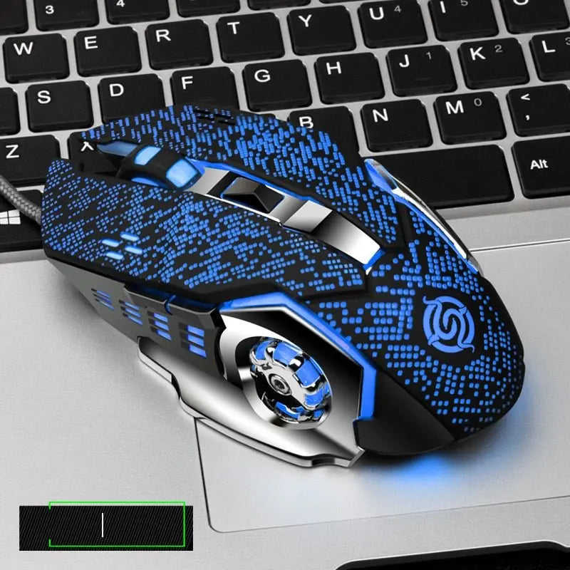 Viper Q5 USB Wired 4 Grades DPI 6 Buttons Online Games Competitive Mouse - GimmeWarehouse