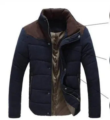 Warm Causal Parkas Male Outerwear Windbreak Jackets Coats - GimmeWarehouse