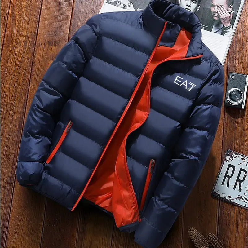 Winter Warm Men Cotton Jacket With Long Sleeves - GimmeWarehouse