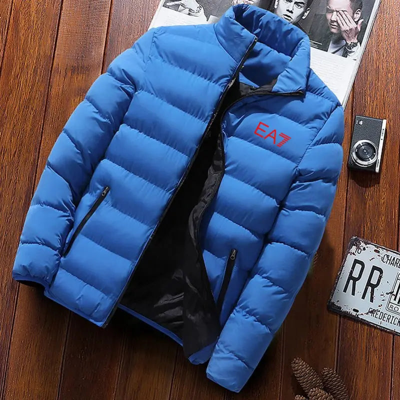 Winter Warm Men Cotton Jacket With Long Sleeves - GimmeWarehouse