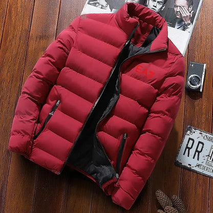 Winter Warm Men Cotton Jacket With Long Sleeves - GimmeWarehouse