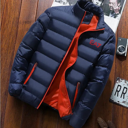 Winter Warm Men Cotton Jacket With Long Sleeves - GimmeWarehouse