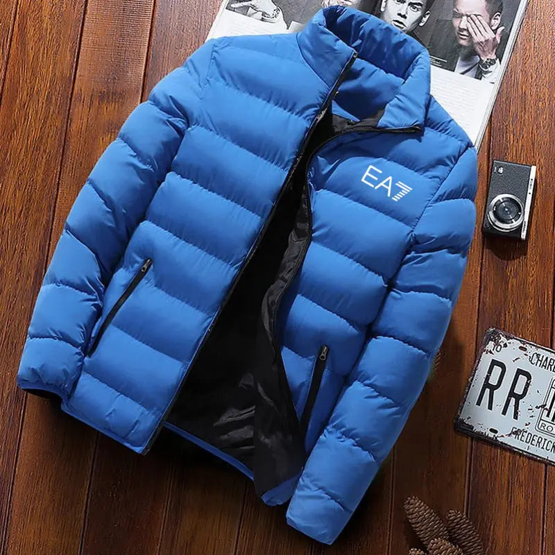 Winter Warm Men Cotton Jacket With Long Sleeves - GimmeWarehouse