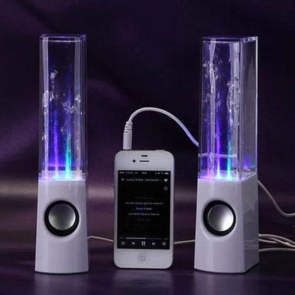 Wireless Dancing Water Speaker LED Light Fountain Speaker Home Party - GimmeWarehouse