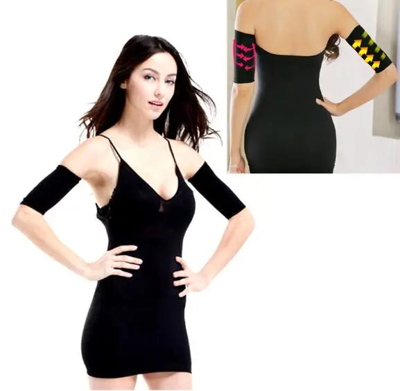 Women Arm Shaping Sleeves Ladies Elastic Slimming Shaperwear - GimmeWarehouse