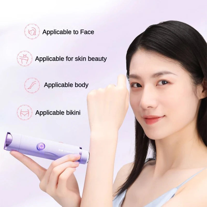 Women Mini Electric Hair Shaver Portable Waterproof Epilators Washable Blade Lady Girl Hair Removal Clipper - GimmeWarehouse