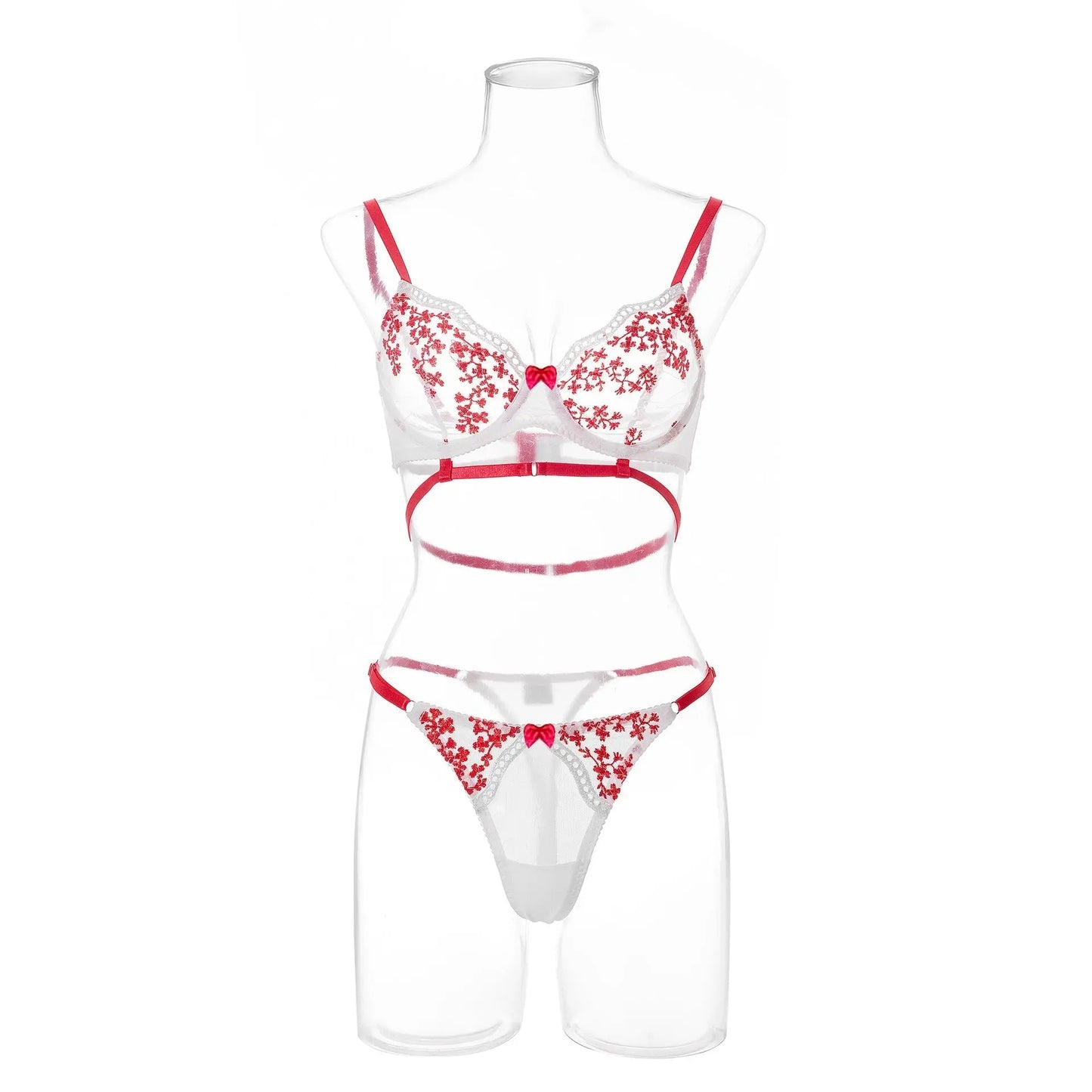 Women's Floral Embroidered Underwear Bra Gimme that