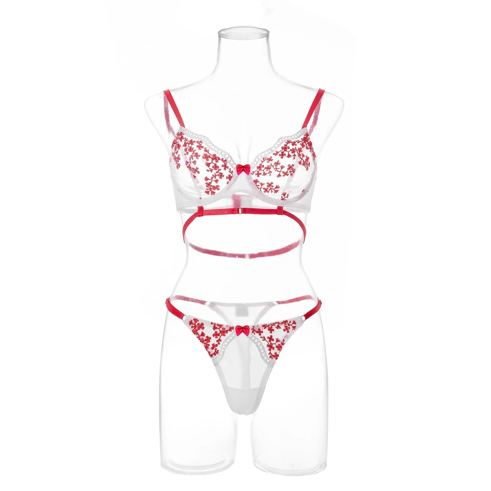 Women's Floral Embroidered Underwear Bra Gimme that