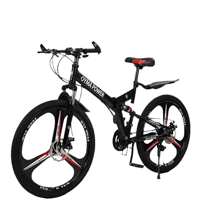 Folding Shimanos 21 Speed Full Suspension MTB Bikes