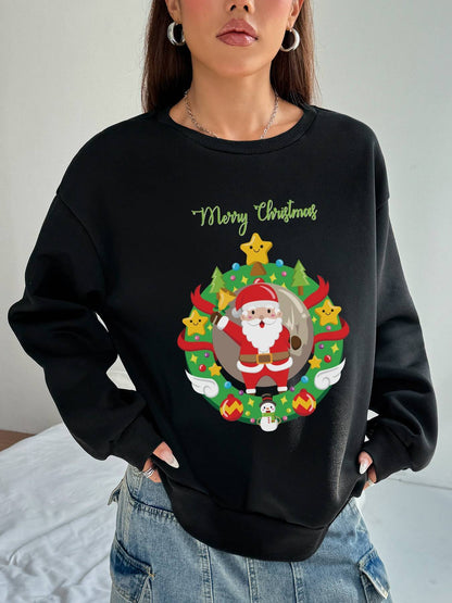 Women's Christmas Sweater Top - Festive and Cozy