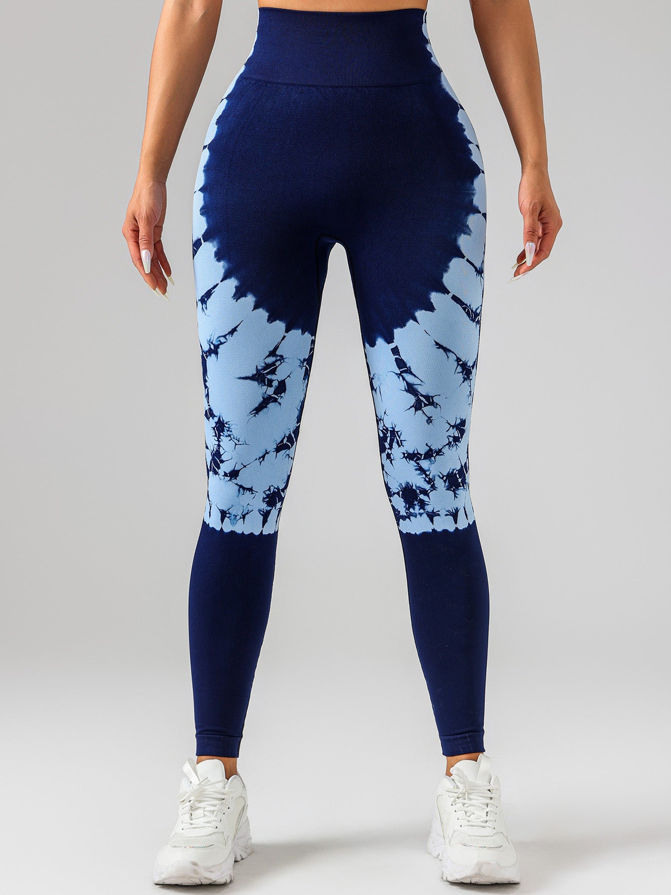 Tie-dye Women's Yoga Leggings With High Waistband, Moisture-Wicking, And Stretchy, Perfect For Outdoor Activities And Fitness C.j Dropshipping