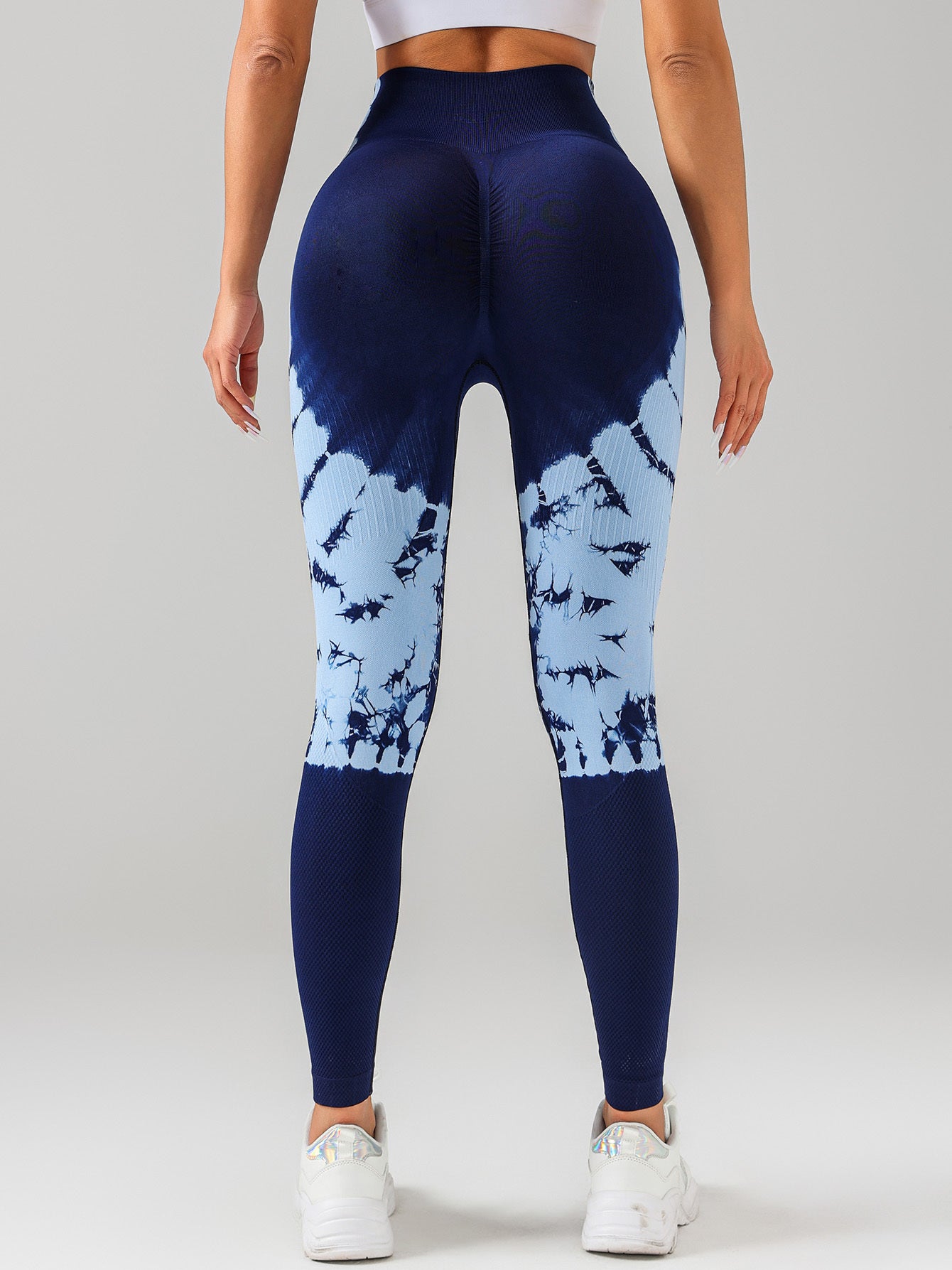 Tie-dye Women's Yoga Leggings With High Waistband, Moisture-Wicking, And Stretchy, Perfect For Outdoor Activities And Fitness C.j Dropshipping