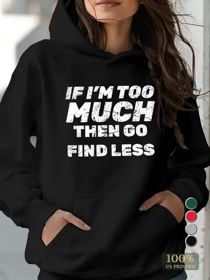 Women's Polyester Hoodie (You Can Go Quote)