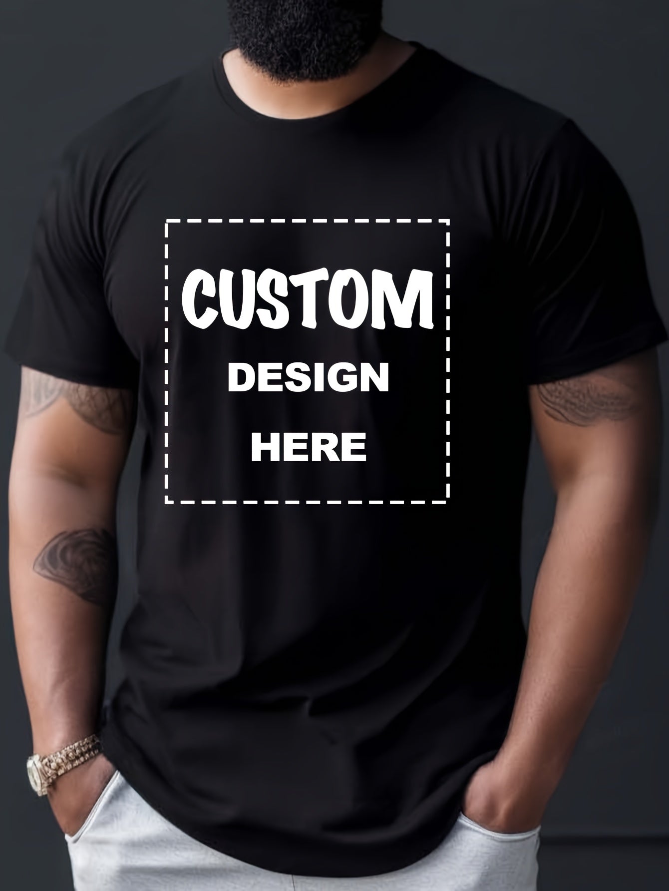 Customized Designs Are Available Here For Graphic Printed Men's Creative Tops, Casual Short Sleeved Round Neck T-shirts, And Summer Outdoor Men's Clothing