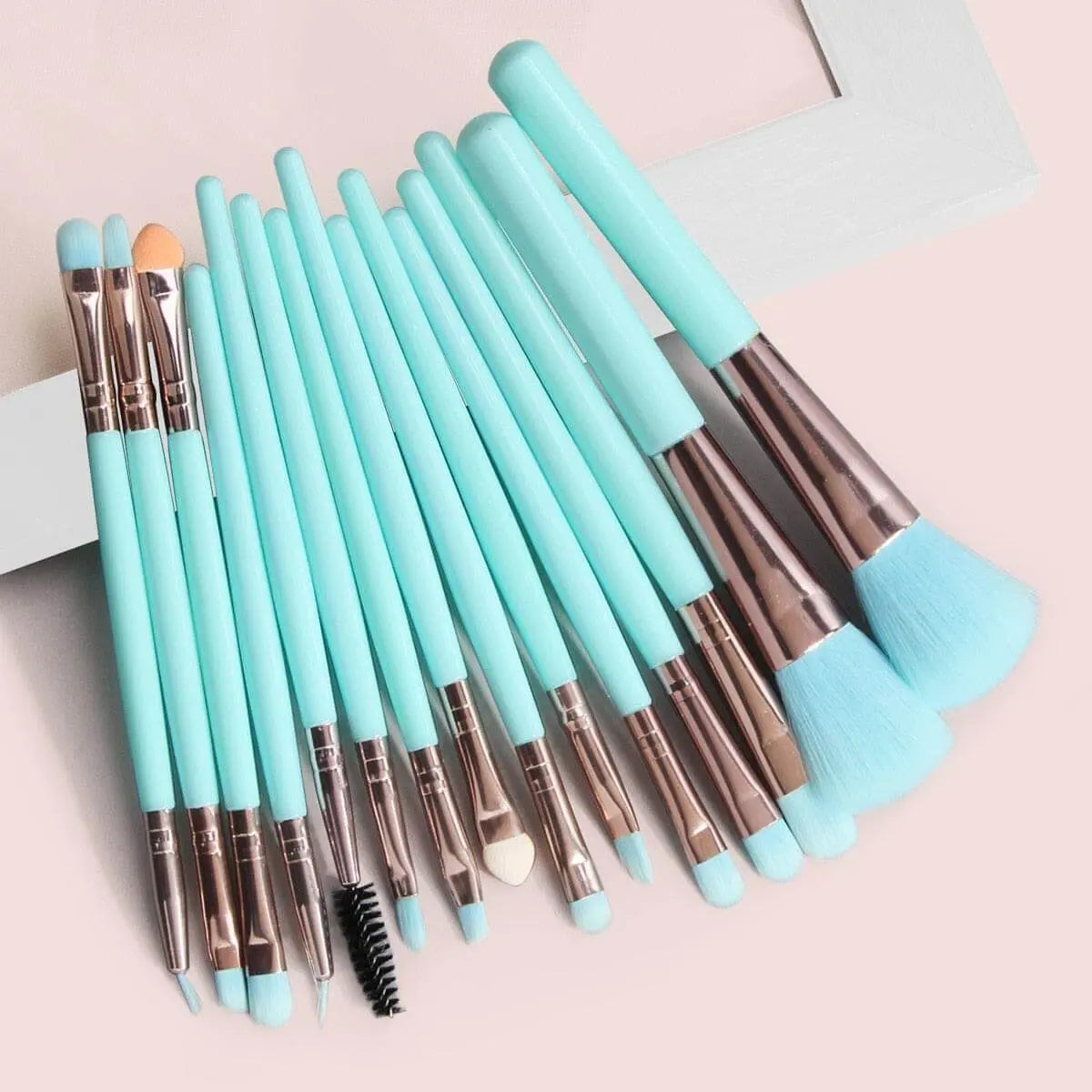 15 Pcs/set  makeup brushes Eye Shadow Eyelash Eyebrow Brush Fluorescent Series Foundation Blush Blending Beauty Make Up tools Gimme that