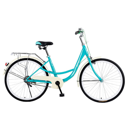 26-Inch Womens Comfortable Seat Beach Cruiser Mountain Bike - GimmeWarehouse