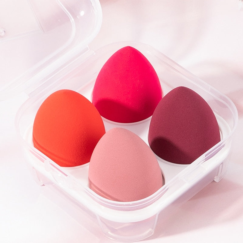 4pcs Cosmetic Puff Foundation Powder Sponge Beauty Accessories - GimmeWarehouse