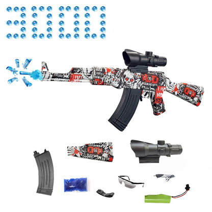 AK47 Gel Blaster Gun Toy Gun Electric Burst Gel Water Bomb Gun - GimmeWarehouse