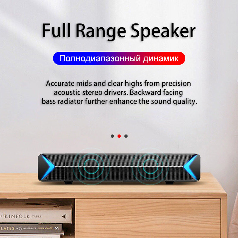 Bluetooth-compatible Surround SoundBar For PC n HomeTheater - GimmeWarehouse