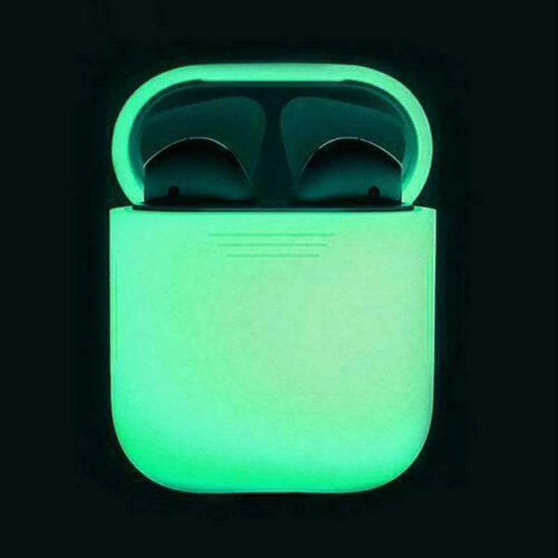 Bluetooth Earphone Silicone Luminous Storage Box - GimmeWarehouse