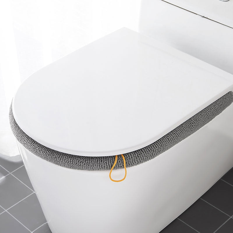 British Thickened Heating Pad-Lined Waterproof ToiletSeat - GimmeWarehouse