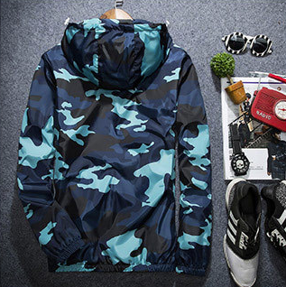 Covrlge Men Jacket Fashion 2021 Spring Men Brand Camouflage Jackets Casual Mens Coat Men's Hooded Luminous Zipper Coats MWJ011 Gimme that