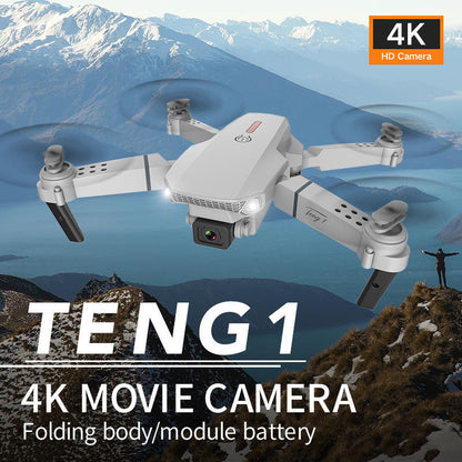 E88 Drone HD Camera Quadcopter Long Range Air Pressure Fixed Height Children's Remote Control Aircraft Drone Gimme that