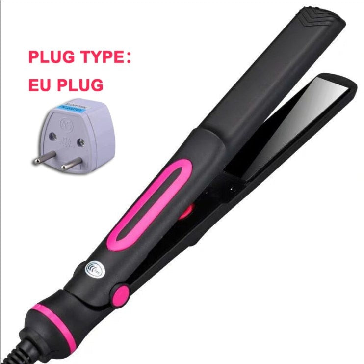 Hair Straightener Temperature Adjustment Tourmaline Ionic Flat Iron - GimmeWarehouse