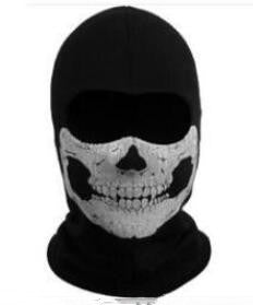 Halloween Skateboard Skull Headgear Scar - GimmeWarehouse