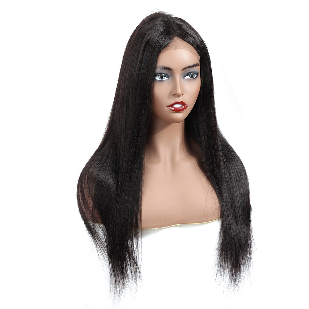 Lace real human hair wig headgear - GimmeWarehouse