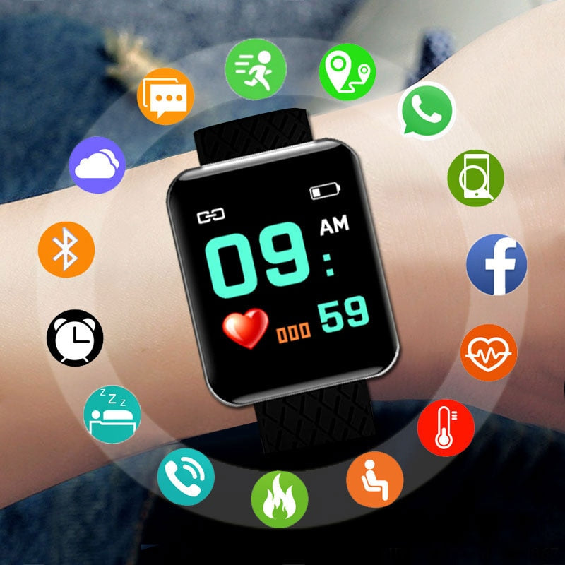 Led Bluetooth fitness Smartwatch - GimmeWarehouse