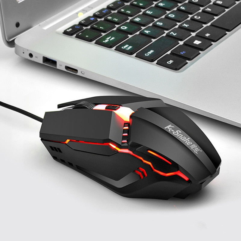 M11 Gaming RGB Streamer Horse Luminous Mouse - GimmeWarehouse