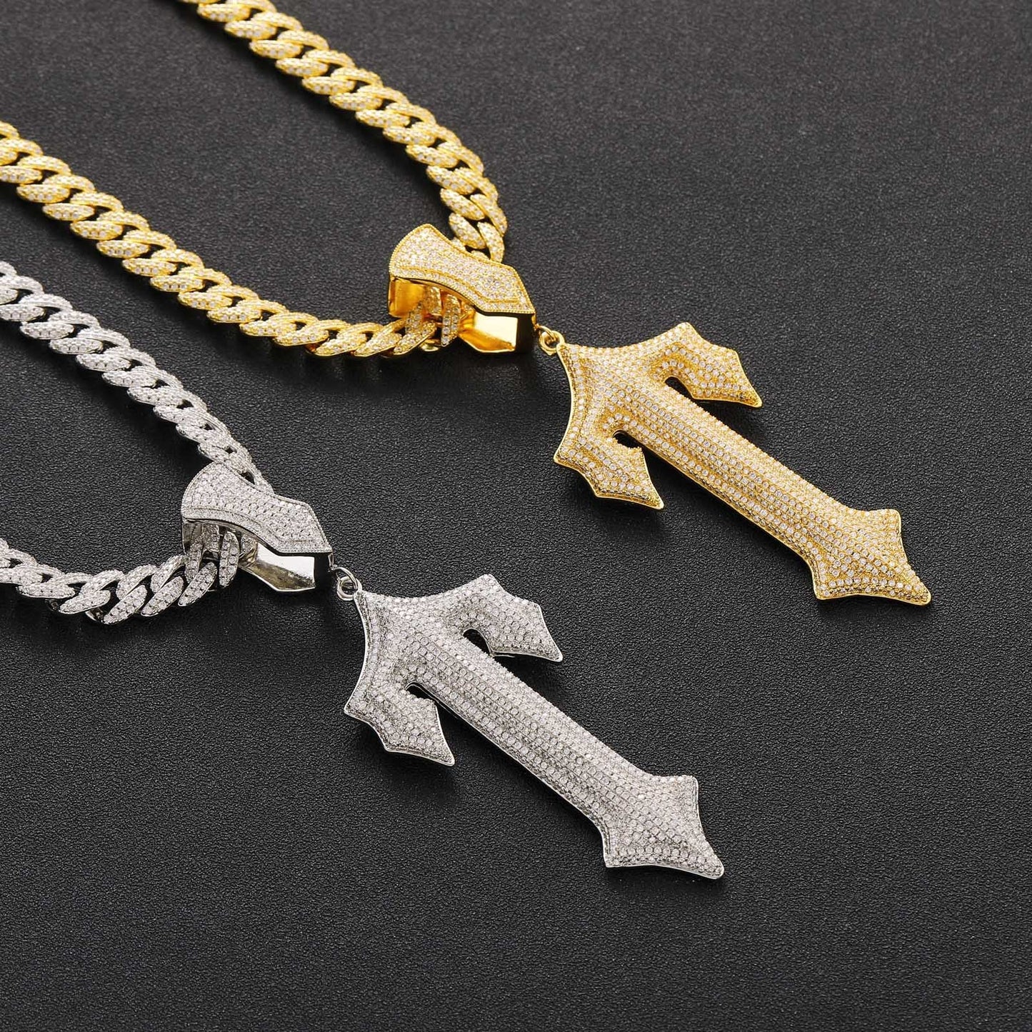 Men's Fashion Cross Pendant Necklace Gimme that