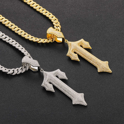 Men's Fashion Cross Pendant Necklace Gimme that