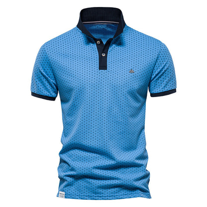 Men's Polo Shirt T-Shirt Fashion Lapel Polka Dot Gimme that