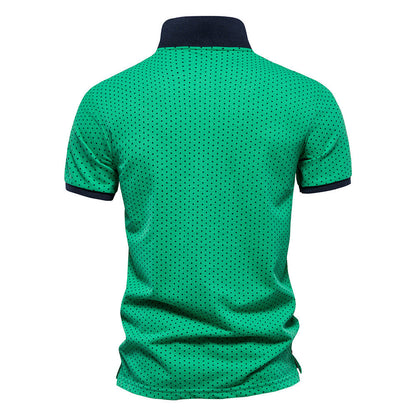 Men's Polo Shirt T-Shirt Fashion Lapel Polka Dot Gimme that