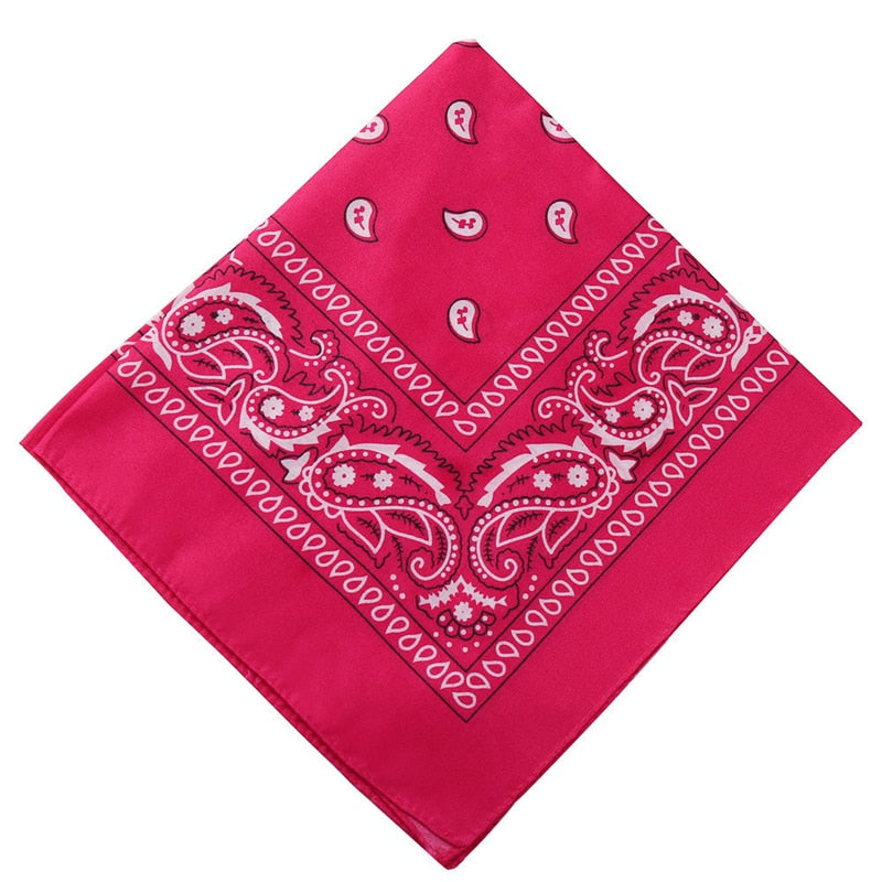 New Bohemian Print Bandana Hair Bands for Women Girls Square Scarf Turban Multifunctional Headband Hair Accessories Headwear Gimme that