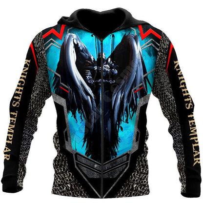 New Men's 3D Digital Jesus Print Long Sleeve Sweatshirt Gimme that