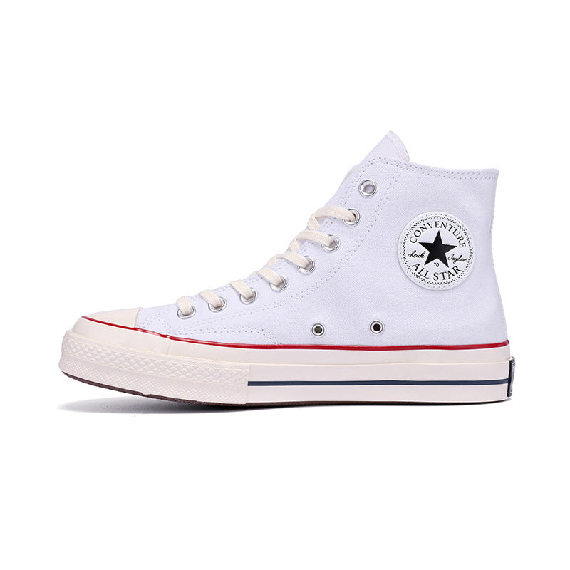 New authentic Erlange Converse Les autumn and winter 1970s classic high-top canvas shoes men's and women's shoes Putian blue bottom Gimme that