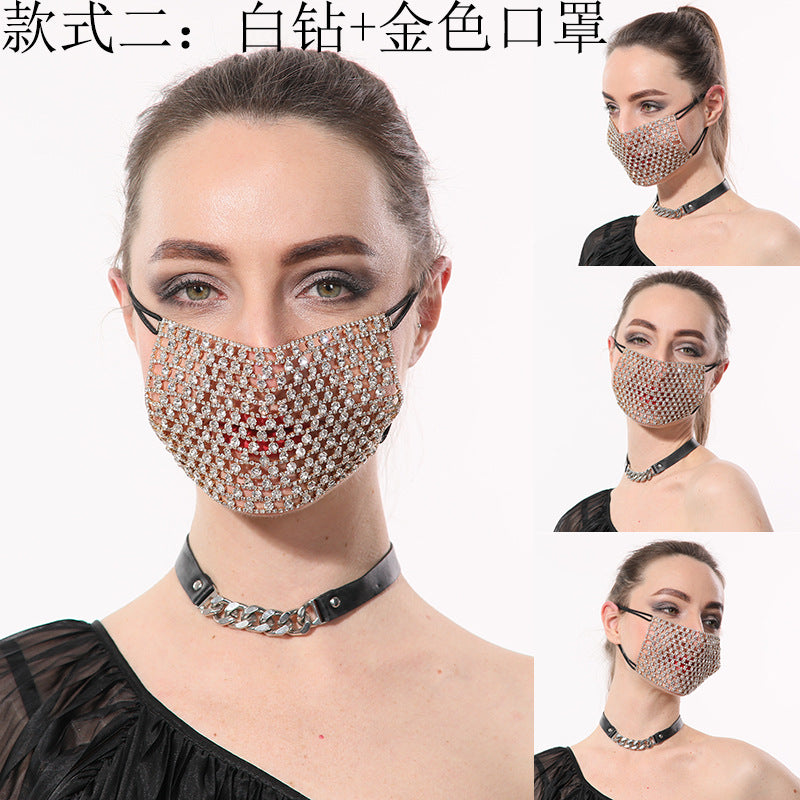 New Nightclub Fishing Net Personality Mask - GimmeWarehouse