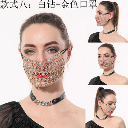 New Nightclub Fishing Net Personality Mask - GimmeWarehouse