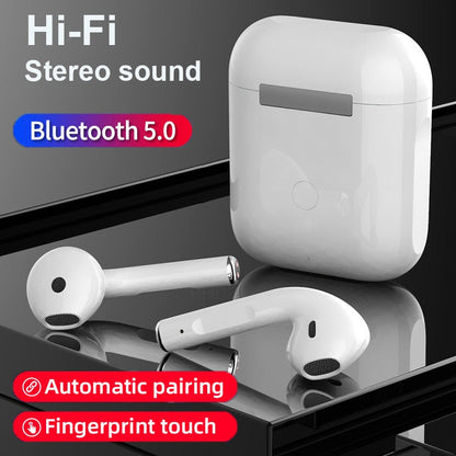 Original i12 tws Stereo Wireless 5.0 Bluetooth Earphone Earbuds Headset With Charging Box For iPhone Android Xiaomi smartphones Gimme that