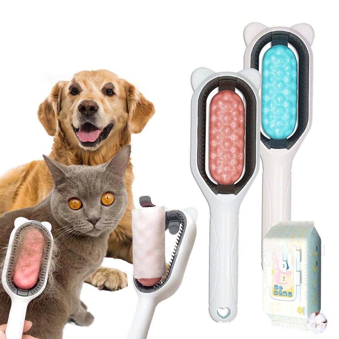 Pet Cleaning And Hair Removal Comb Brush For Long Hair And Short - GimmeWarehouse