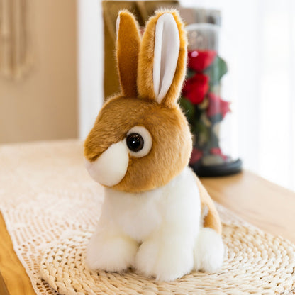 Plush Little White Rabbit Playing Doll - GimmeWarehouse